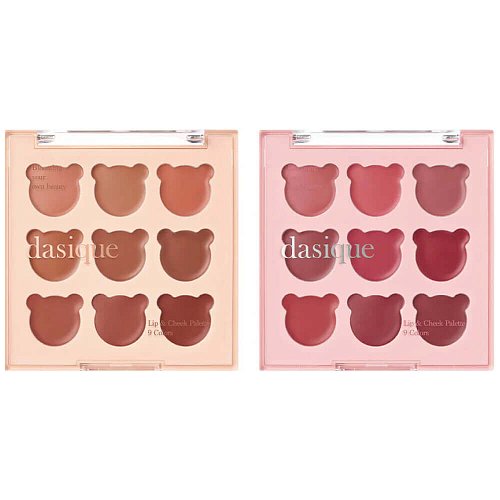 Кремовая палетка для макияжа губ и щёк Dasique Mood Painting Lip & Cheek Palette