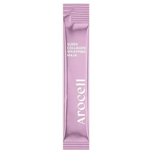 Миниатюра коллагеновой маски-плёнки для сияния кожи Arocell Super Collagen Wrapping Mask 5 г