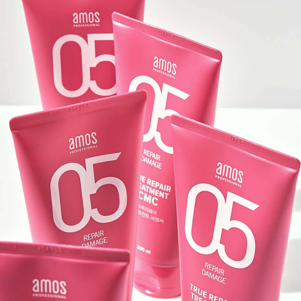 Питательная маска для восстановления волос Amos Professional True Repair Treatment CMC