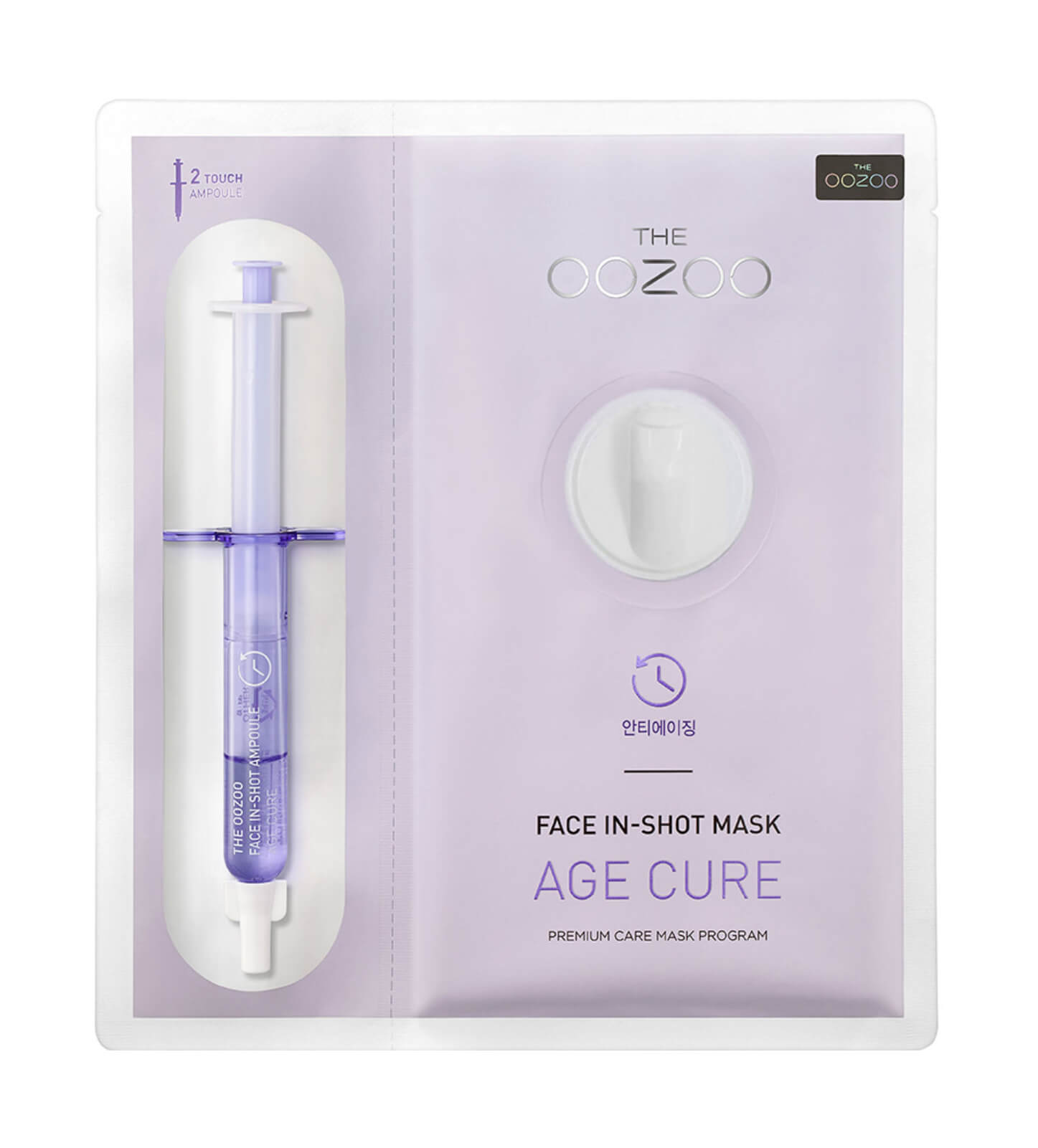 

Антивозрастная маска-концентрат с лифтинг-действием The OOZOO Face In-Shot Mask Age Cure