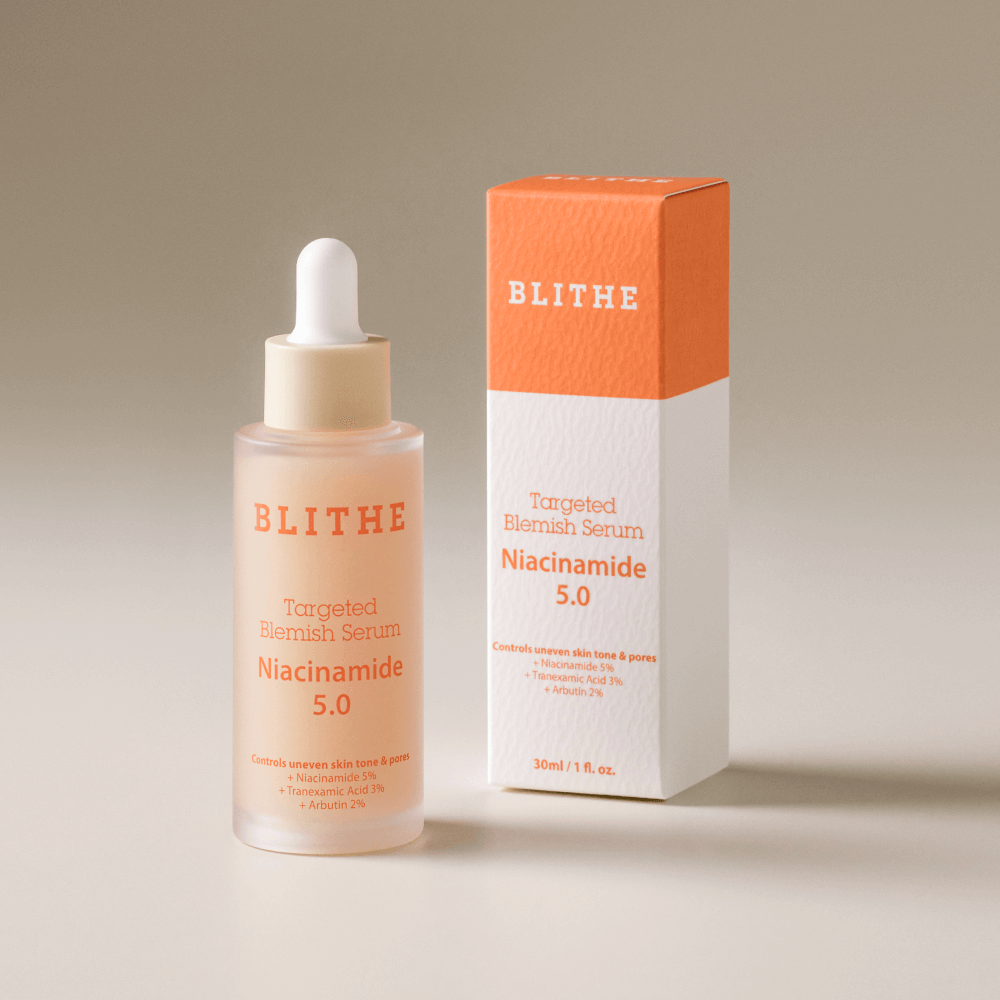 Сыворотка с 5% ниацинамида от постакне Blithe Targeted Blemish Serum Niacinamide 5.0