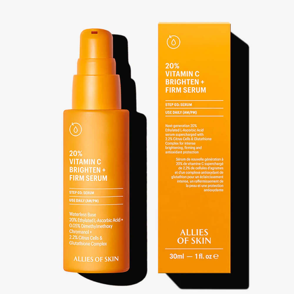 Сыворотка с 20% витамина C Allies Of Skin Vitamin C 20%&Citrus Cells Advanced Light Reflecting Serum