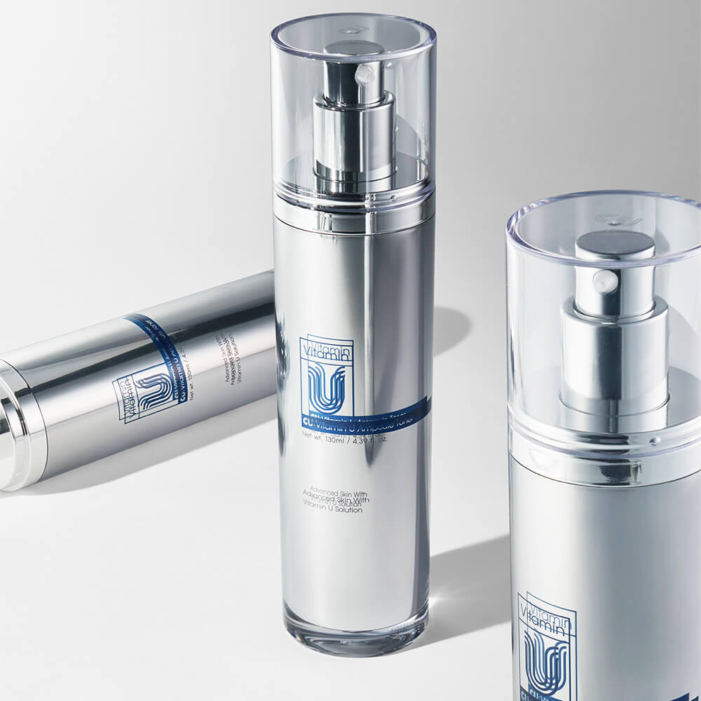 Пептидный тонер с витамином U и волюфилином CUSKIN Vitamin U Ampoule Toner