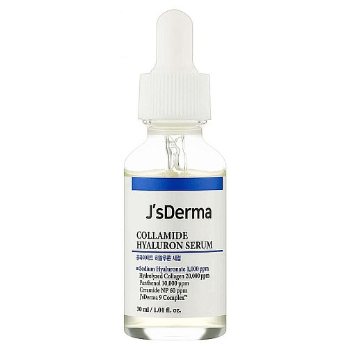 Увлажняющая сыворотка с гиалуроновой кислотой и коллагеном JsDerma Collamide Hyaluron Serum
