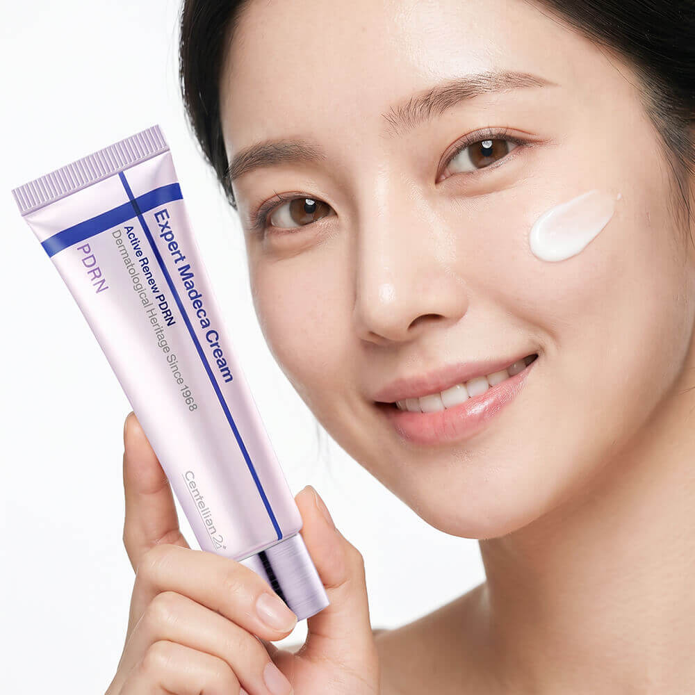 Восстанавливающий крем с центеллой и ПДРН Centellian24 Expert Madeca Cream Active Renew PDRN