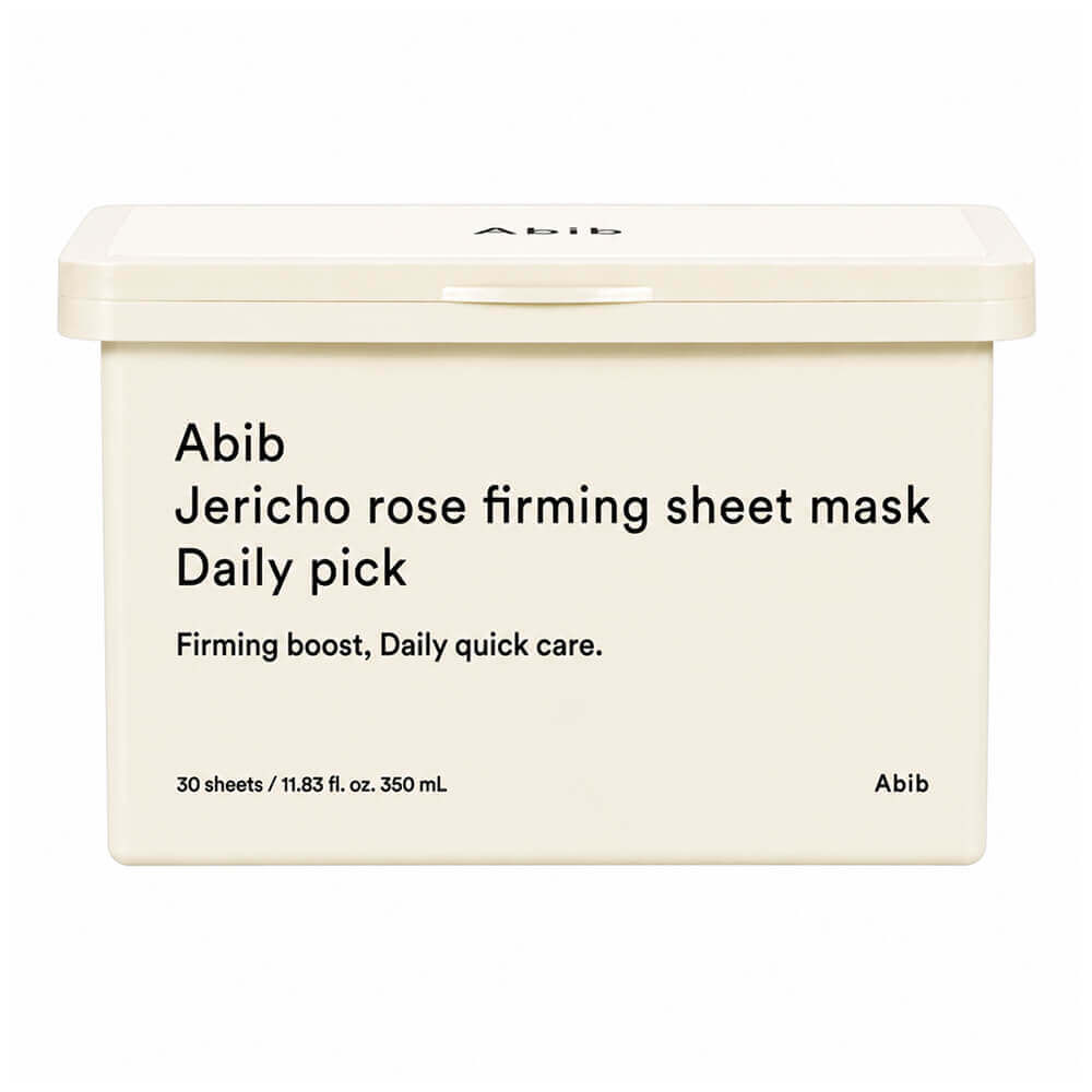 Набор масок для упругости кожи с розой Иерихона Abib Jericho Rose Firming Sheet Mask Daily Pick