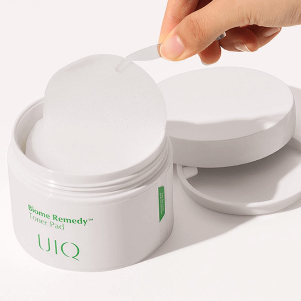 Деликатные отшелушивающие пэды с пробиотиками UIQ Biome Remedy Toner Pad