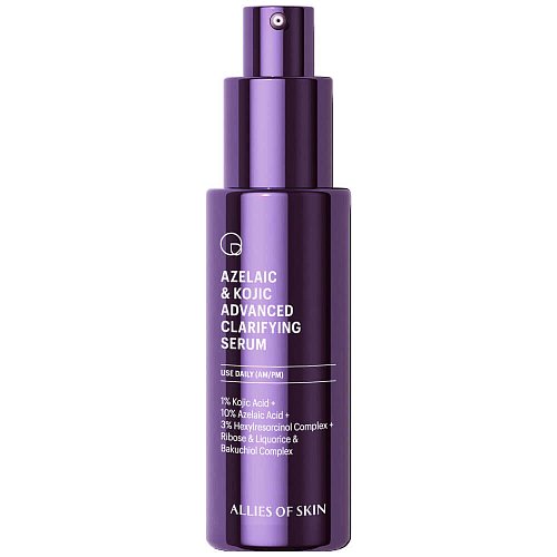 Сыворотка с азелаиновой кислотой Allies of Skin Azelaic & Kojic Advanced Clarifying Serum
