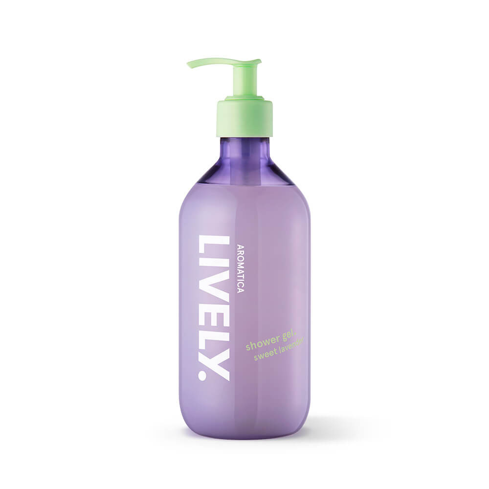 Натуральный гель для душа с лавандой AROMATICA Lively Shower Gel Sweet Lavander