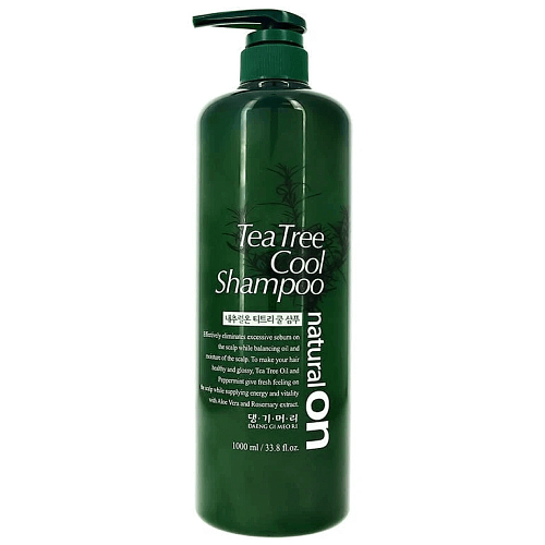 Освежающий шампунь для волос с чайным деревом Daeng Gi Meo Ri Naturalon Tea Tree Cool Shampoo