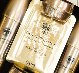 Обзор серии "Gold Prestige" Ottie | Антивозрастной уход