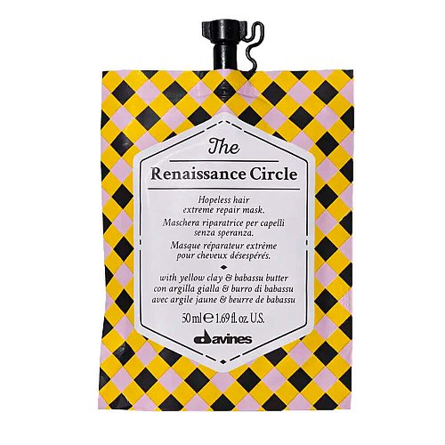 Восстанавливающая маска для повреждённых волос Davines The Renaissance Circle