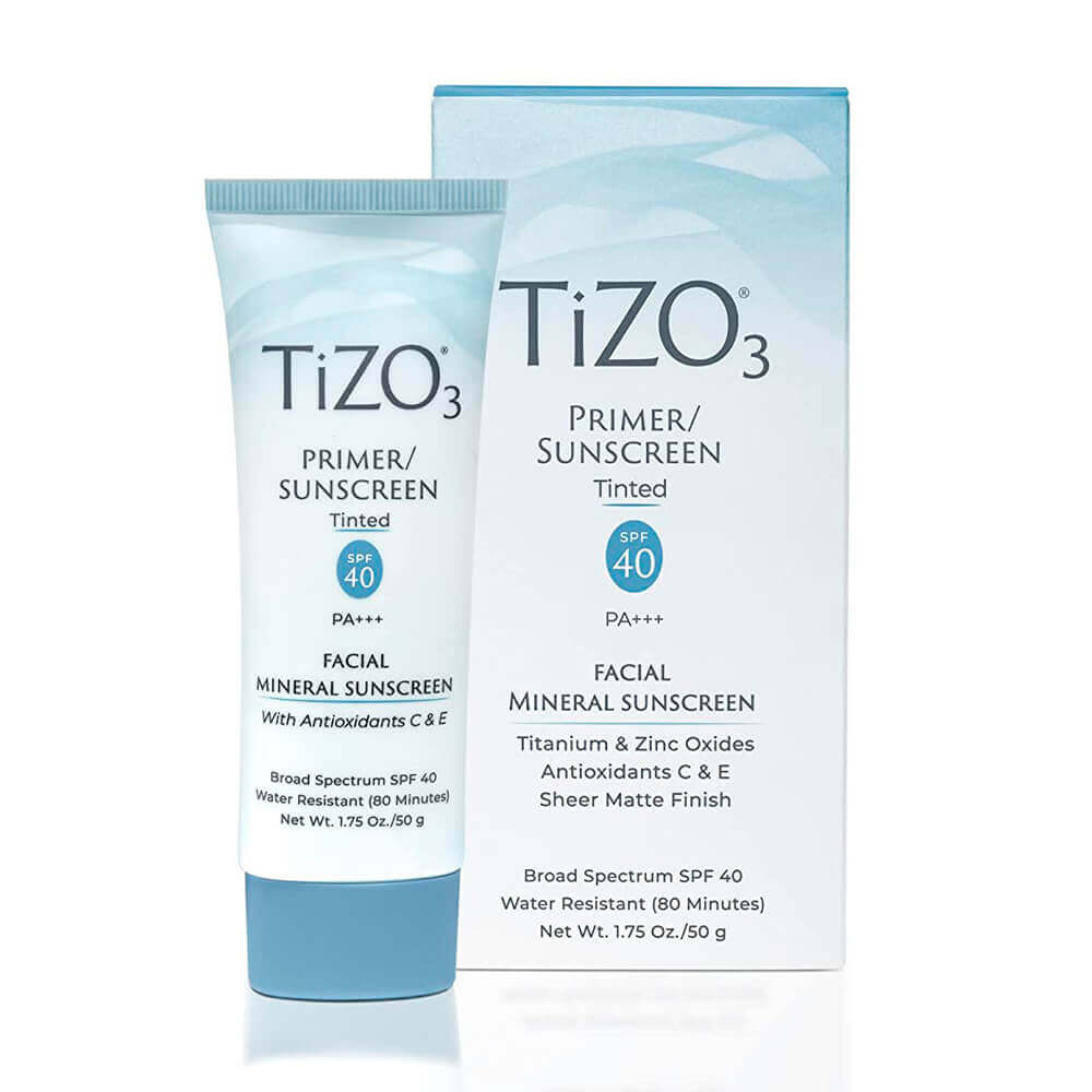 Тонирующий минеральный солнцезащитный крем-праймер TIZO 3 Primer/Sunscreen Tinted SPF40 P+++