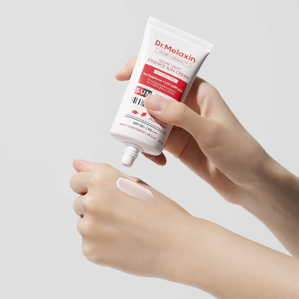 Солнцезащитный крем Dr.Melaxin Hydro Ceramic Glow Light Essence