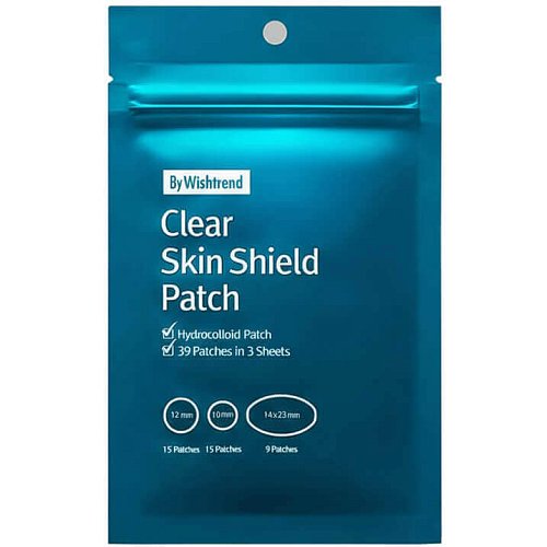 Противовоспалительные патчи от акне By Wishtrend Clear Skin Shield Patch