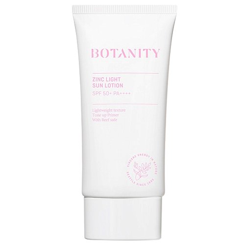 Себорегулирующий санскрин для проблемной кожи с цинком Botanity Zinc Light Sun Lotion SPF50+ PA++++