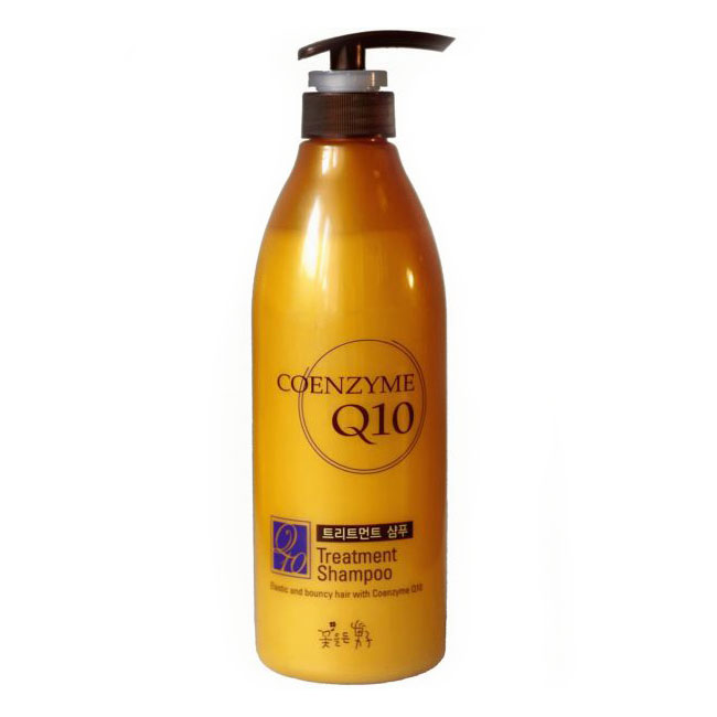 Шампунь с коэнзимом Q10 и керамидами Somang Coenzyme Q10 Treatment Shampoo