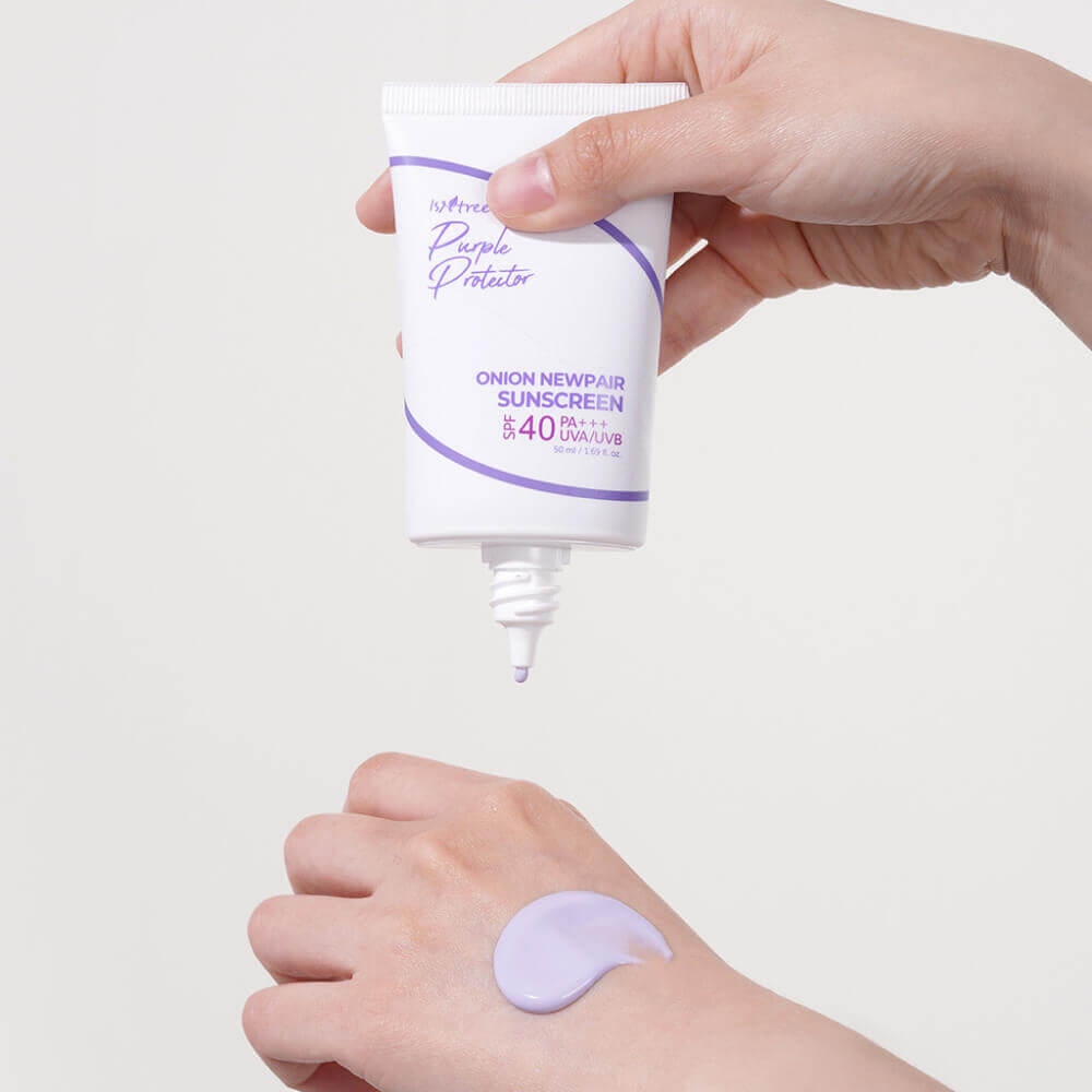 Лёгкий санскрин для проблемной кожи IsNtree Onion Newpair Sunscreen SPF40+ PA+++