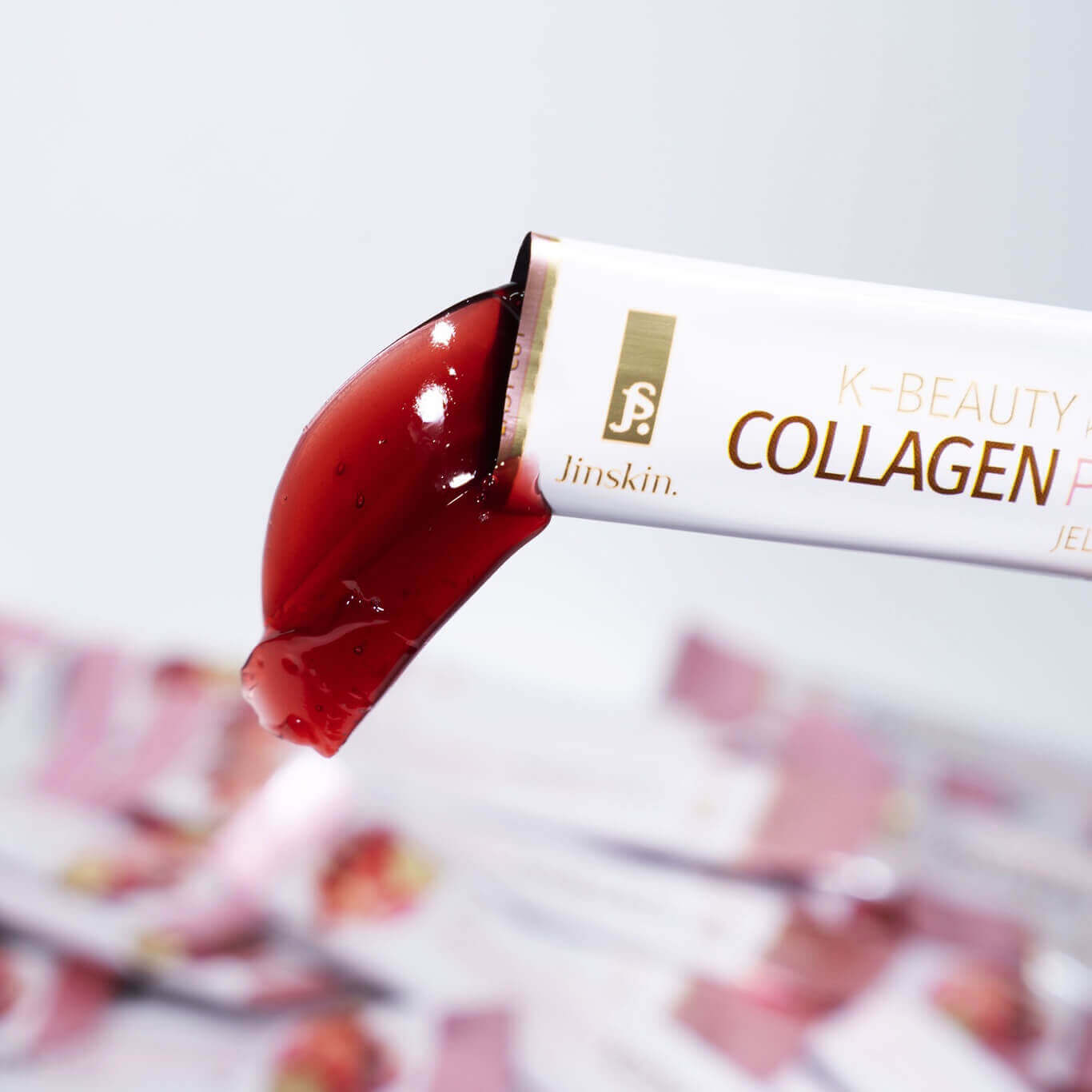 Коллагеновое желе с гранатом Jinskin Collagen Pomegranate Jelly Sticks