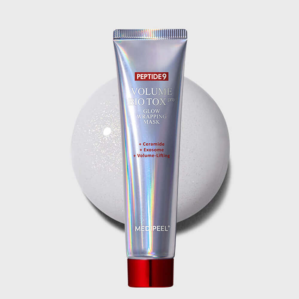 Пептидная маска-плёнка для сияния кожи MEDIPEEL Volume Bio Tox Glow Wrapping Mask Pro