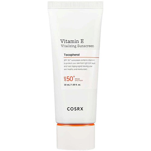 Витаминный санскрин с токоферолом COSRX Vitamin E Vitalizing Sunscreen SPF50+