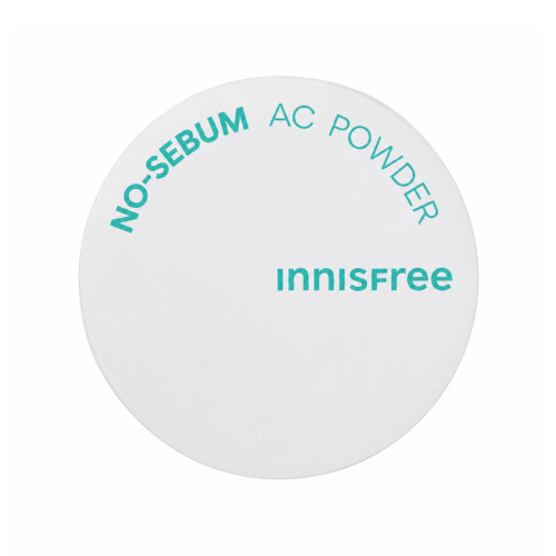 Бесцветная минеральная матирующая пудра для проблемной кожи Innisfree No-Sebum AC Powder