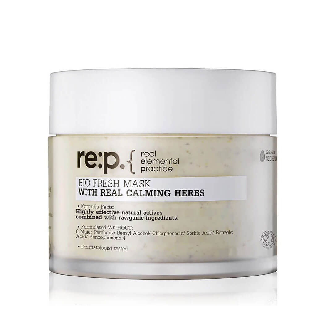 Глиняная фреш-маска с успокаивающими травами Re:p Bio Fresh Mask With Real Calming Herb