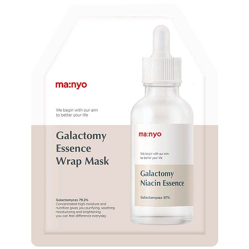 Гидрогелевая маска для проблемной кожи Manyo Galactomy Essence Wrap Mask
