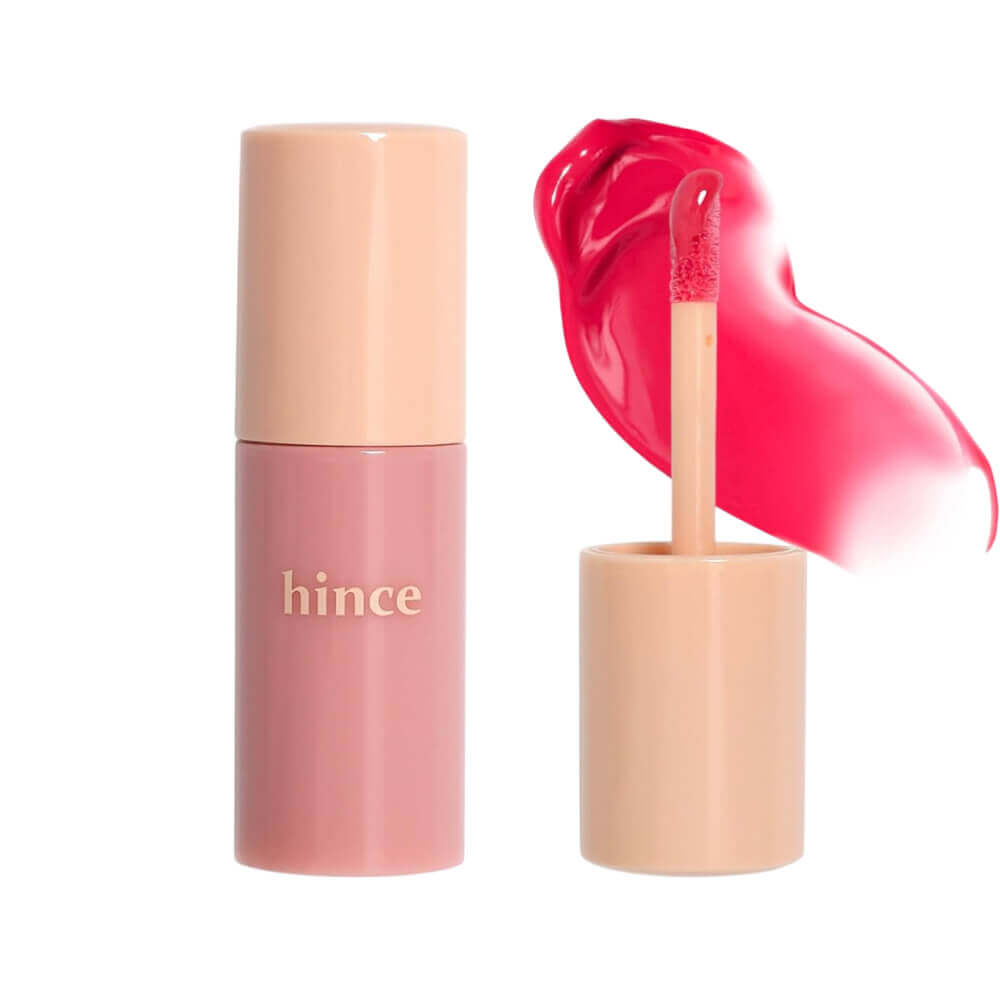 

Жидкие румяна с эффектом сияния hince Dewy Liquid Cheek 05 Strut Red