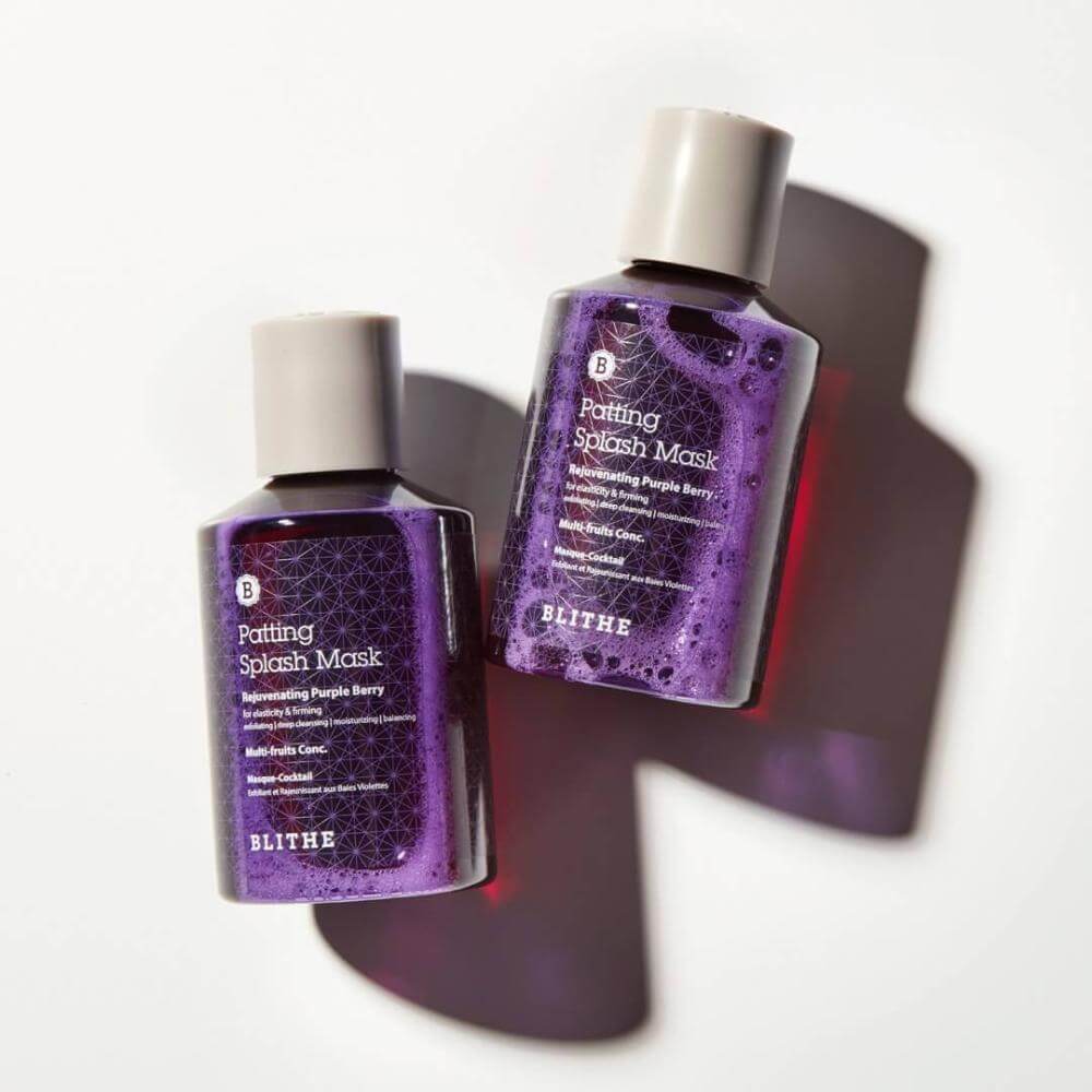 Омолаживающая сплэш-маска для эластичности кожи Blithe Rejuvenating Purple Berry Splash Mask