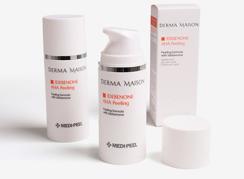 Пилинг с АНА-кислотами и идебеноном MEDI-PEEL Derma Maison Idebenone AHA Peeling