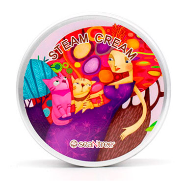 Питательный паровой крем SeaNtree Art Steam Cream (60 гр) - Дизайн Девушка с кошками (60 мл)