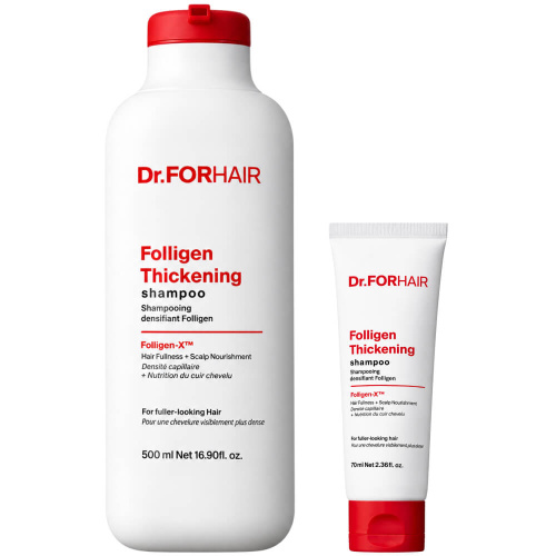 Укрепляющий шампунь против выпадения Dr.Forhair Folligen Thickening Shampoo