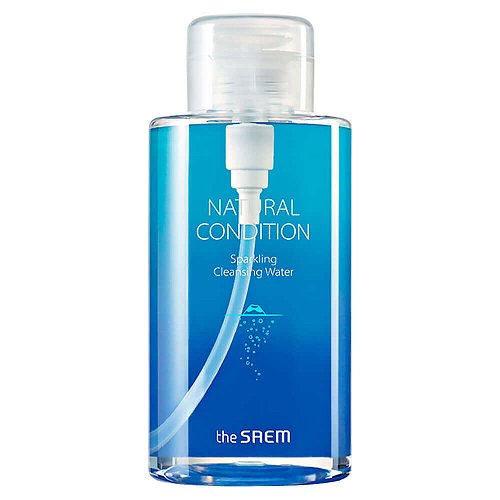 Очищающая вода для снятия макияжа The Saem Natural Condition Sparkling Cleansing Water