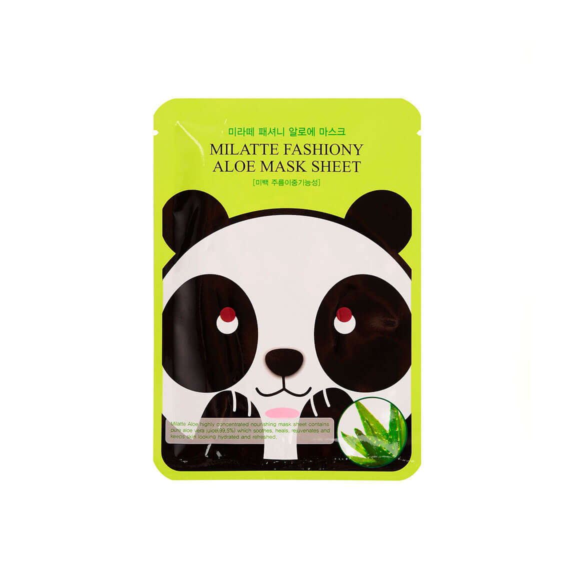 Тканевые маски для лица Milatte Fashiony Mask Sheet - С алоэ (Aloe)