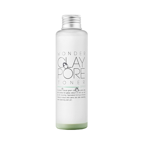Очищающие тоники с глиняным порошком Mizon Wonder Clay Pore Toner Green