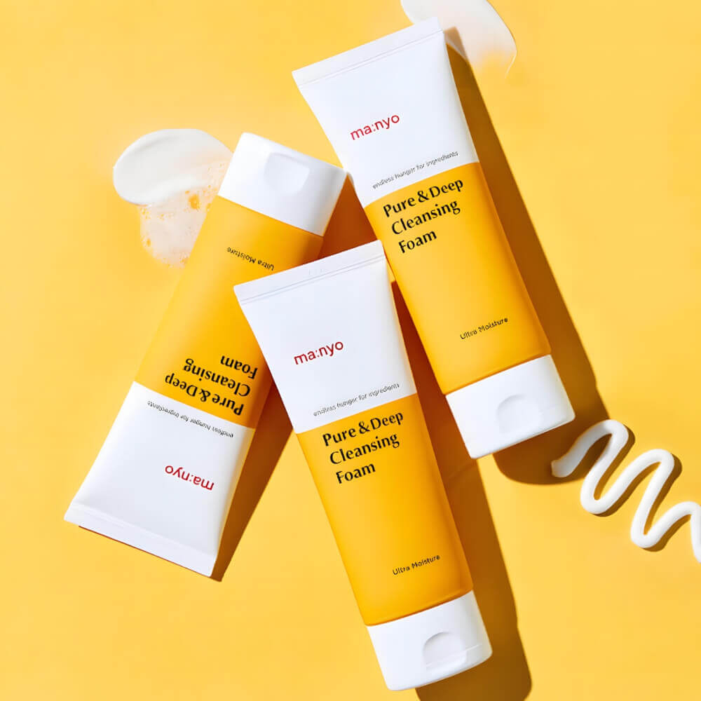 Пенка для глубокого очищения пор с церамидами Manyo Pure Deep Cleansing Foam