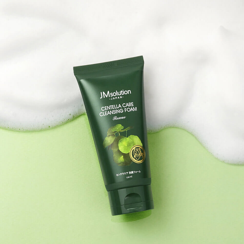 Успокаивающая пенка с центеллой JMsolution Centella Care Cleansing Foam