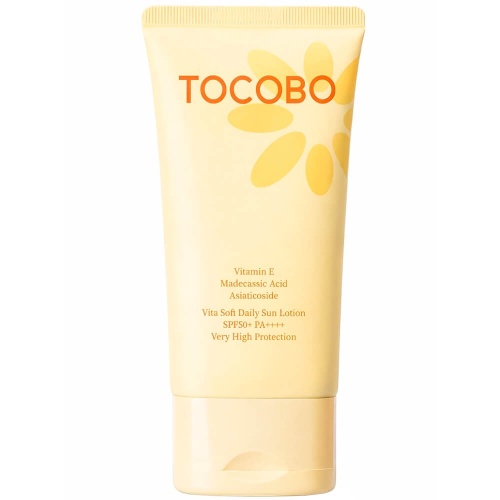 Солнцезащитный крем для лица и тела Tocobo Vita Soft Daily Sun Lotion SPF50+ PA++++