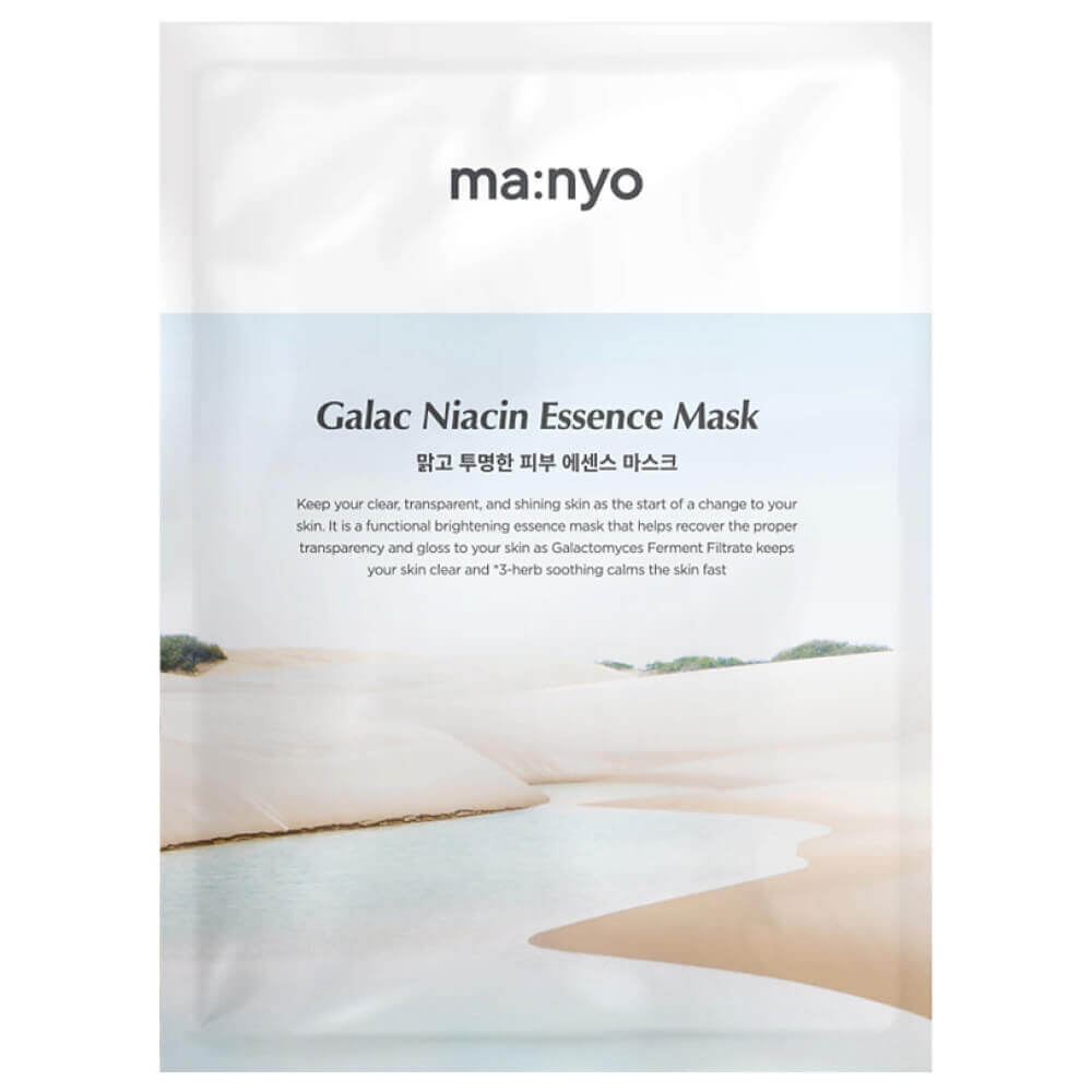Осветляющая маска с ниацинамидом Manyo Galac Niacin Essence Mask