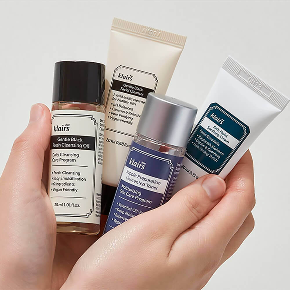 Набор хитов-миниатюр Dear, Klairs Skincare Trial Kit