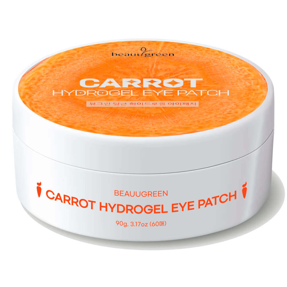 Антиоксидантные гидрогелевые патчи с морковью Beauugreen Carrot Hydrogel Eye Patch
