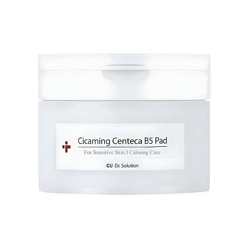 Успокаивающие пэды с центеллой и пантенолом CUSKIN Dr.Solution Cicaming Centeca B5 Pad