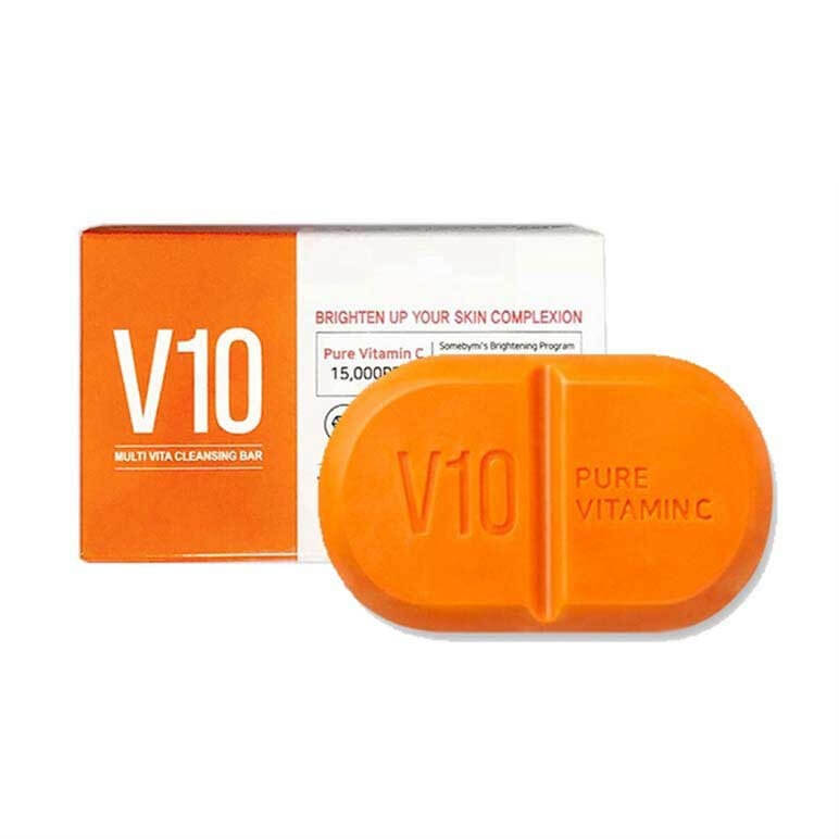 Очищающее мыло с витаминным комплексом Some By Mi Vitamin C V10 Cleansing Bar