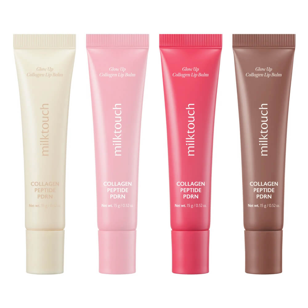 Увлажняющий бальзам для губ с ПДРН Milk Touch Glow Up Collagen Lip Balm