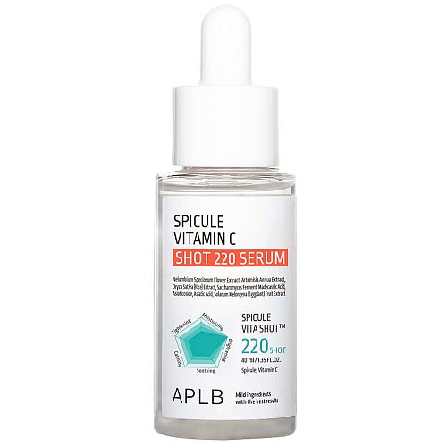 Обновляющая сыворотка с микроиглами и витамином С APLB Spicule Vitamin C Shot 220 Serum