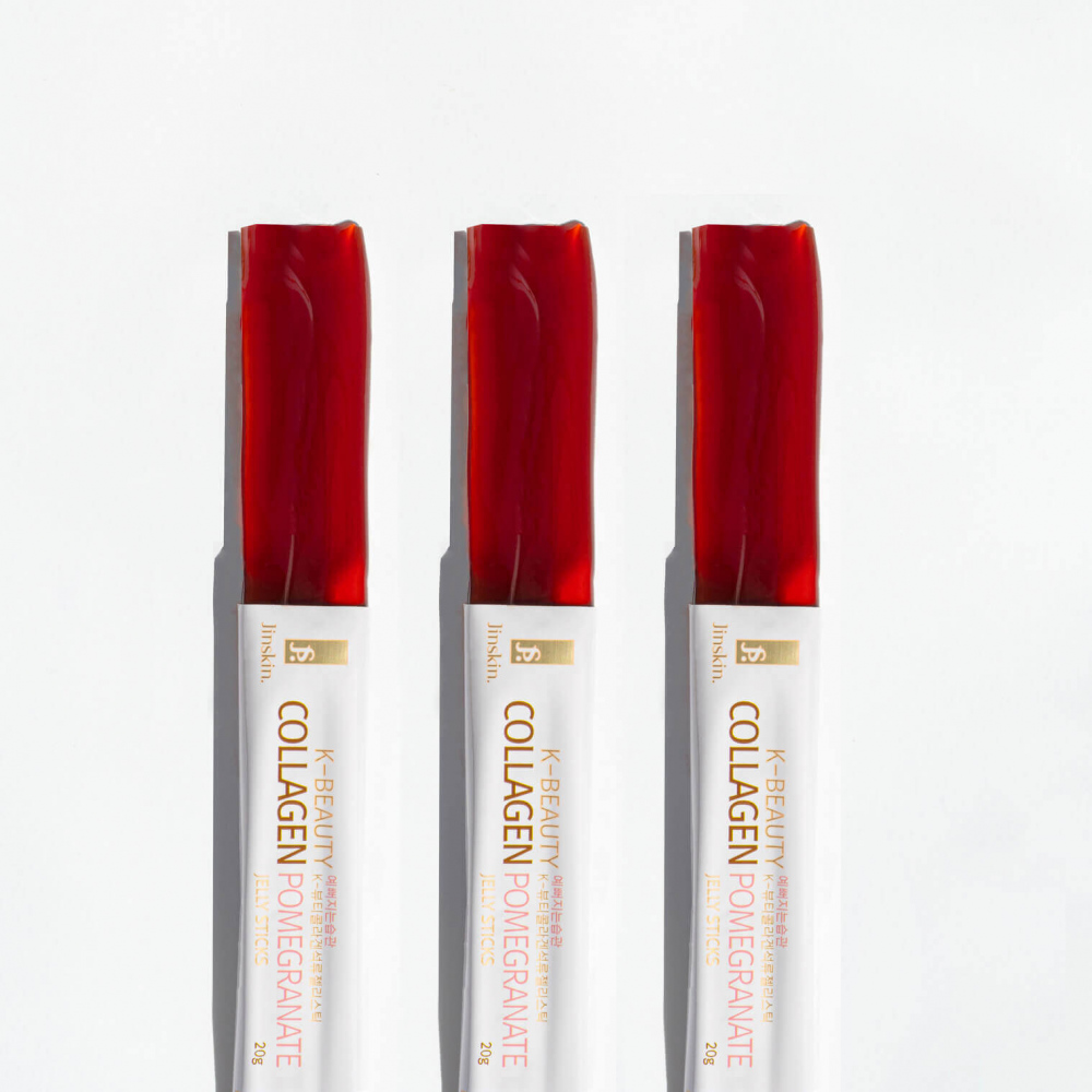 Коллагеновое желе с гранатом Jinskin Collagen Pomegranate Jelly Sticks