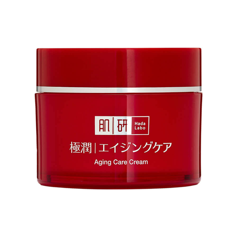 Питательный омолаживающий крем для лица Hada Labo Gokujyun Aging Care Cream