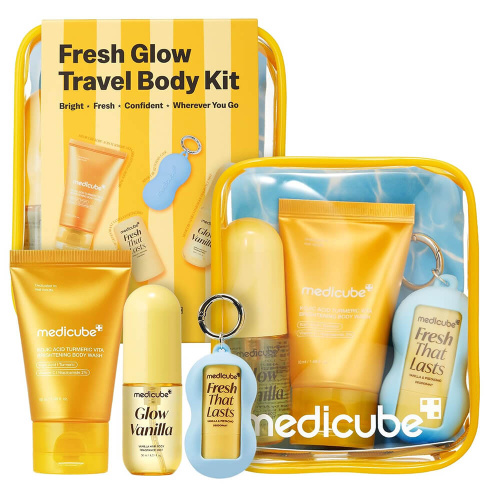 Набор миниатюр для тела с койевой кислотой medicube Fresh Glow Travel Body Kit