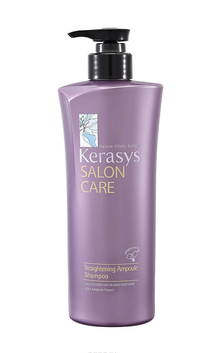 Ампульный шампунь для выпрямления волос Kerasys Salon Care Straightening Ampoule Shampoo
